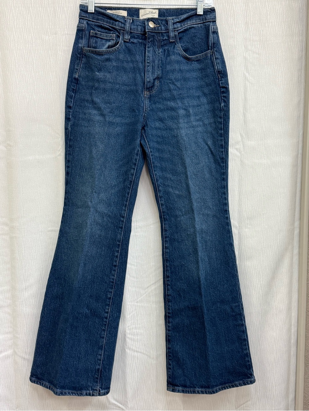 Universal Thread Dark Indigo High-Rise Flare Jeans